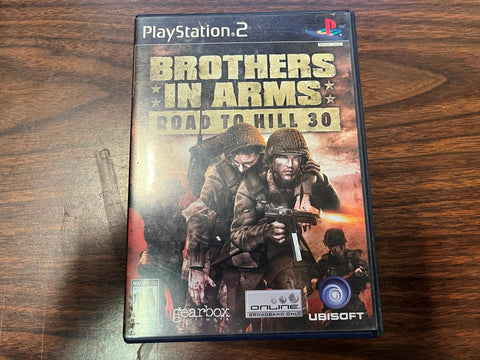 Brothers in Arms Road to Hill 30 PS2 (Sony PlayStation 2, 2005) Complete (CIB)