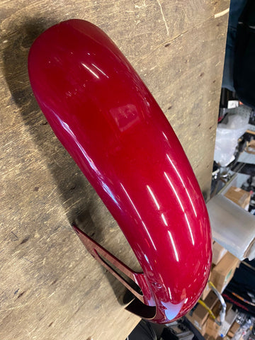 Front Fender OEM Harley Dyna sportster FXR  Pearl Red Factory Paint