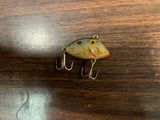 Vtg 1950s Pico Perch type Wooden Tiny Fishing Lure