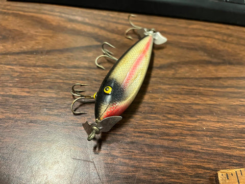 Seven Creek Chub wood injured minnow fishing lures, together with