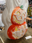 31" Ghost Jackolanterns Pumpkins Halloween Decor Yard Blow Mold Empire Light up