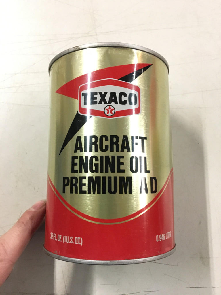 Vintage Texaco Heavy Duty Motor Oil Can Tin