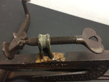 Vintage Gunn Pgh Pa Cast Iron Folding Saw Clamp Antique Tools Wood Work 1900's!