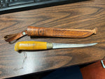 VTG J Marttiini Finland Rapala Fishing Filet Knife & Sheath 11”