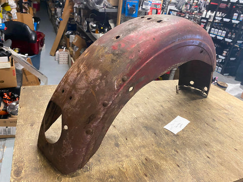 OEM Rear Fender Harley Ironhead Sportster 1955-1972 XLH XLCH Factory Vtg Stock