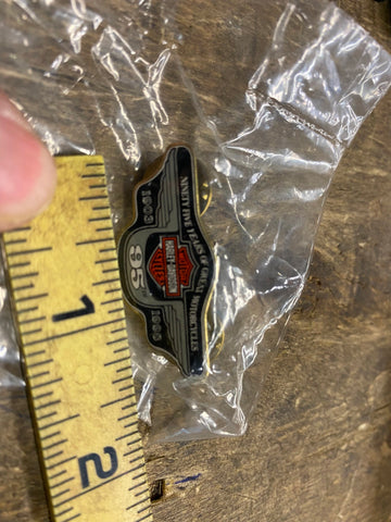Vtg harley davidson 95th anniversary commemorative pin collectible 1998