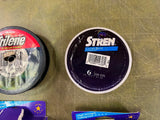 Lot of 4 boxes of fishing line Trilene Stren 4 & 6 pounds equipment