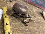 Vtg Antique Handlebar Bell Double Bicycle elgin Shelby Panther Royce Accessory
