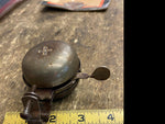 Vtg Antique Handlebar Bell Double Bicycle elgin Shelby Panther Royce Accessory