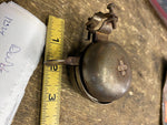 Vtg Antique Handlebar Bell Double Bicycle elgin Shelby Panther Royce Accessory