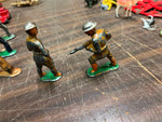 VTG Antique Lot of 5 Lead/Metal Toy Soldiers Barclay Doughboy officers