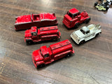 VTG Antique Made in USA Lot of 5 Midgetoy Tootsietoy Cars/Trucks