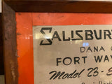 Model 1923 Dana Co Rear End Studebaker Champion Oil Gas Salisbury Axle Vtg Sign