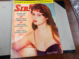 Vintage 1958 SIR! Magazine November 74 Pages Volume 15 No. 8 Brigitte Bardot