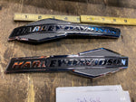 OEM Chrome Gas Tank Emblems FLHX Street road Glide Bagger Harley Dyna softail PR