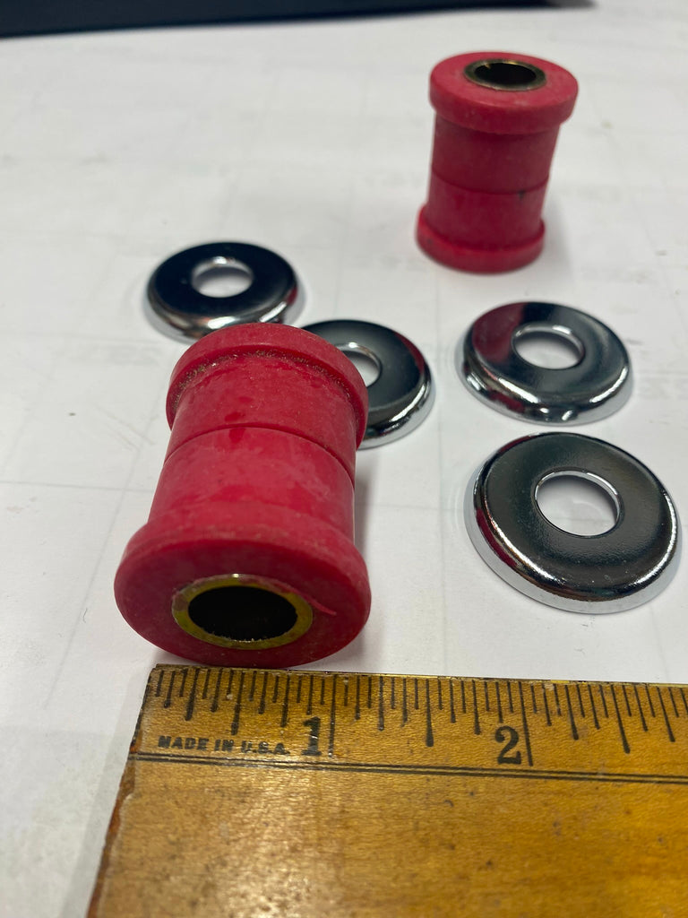 Harle Riser Bushings Handlebar Riser Bushings Urethane Harley Softail Dyna Sportster FXR Sh ...