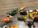 VTG Lot of 15 Rubber/Plastic Figurine Animals & Replacement pieces