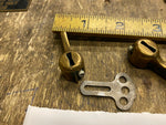 VTG Harley VL RL JD Single Dash Switch Keys Flippers 1926-32 OEM FACTORY BRASS!