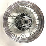 Front Chrome Spoke Wheel OEM Harley Heritage Softail 1984-1999 hub cap 3.00x16