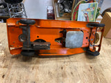 Antique Pierce arrow Girard Tin Toy Car Windup Vtg 13" Metal Auto Unrestored!!