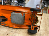 Antique Pierce arrow Girard Tin Toy Car Windup Vtg 13" Metal Auto Unrestored!!