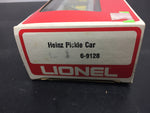 vintage lionel o scale heinz pickle freight car no 6-9128 in original box