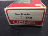 vintage lionel o scale heinz pickle freight car no 6-9128 in original box