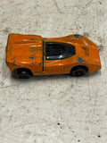 vtg 1968 Hot Wheels Redline Mattel Mclaren orange made in USA