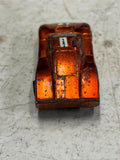 vtg 1968 Hot Wheels Redline Mattel Ford MK IV orange made in USA