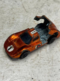 vtg 1968 Hot Wheels Redline Mattel Ford MK IV orange made in USA