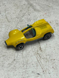 vtg 1969 Hot Wheels Redline Mattel Double Vision yellow Hong Kong