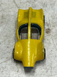 vtg 1969 Hot Wheels Redline Mattel Double Vision yellow Hong Kong