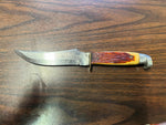 VTG original Made in Japan Buffalo Skinner YCC 154 Stag Handled Knife