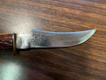 VTG original Made in Japan Buffalo Skinner YCC 154 Stag Handled Knife