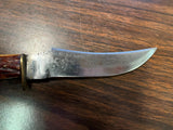 VTG original Made in Japan Buffalo Skinner YCC 154 Stag Handled Knife