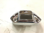 CHROME HEADLIGHT VISOR COVER 1973-1994 HARLEY SPORSTER DYNA FXR SUPERGLIDE FX