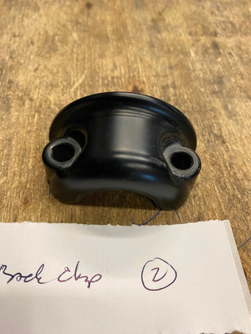 Clutch/Brake Lever Clamp Back Black Harley Sportster Dyna Touring Softail 1996-2
