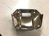 CHROME HEADLIGHT VISOR COVER 1973-1994 HARLEY SPORSTER DYNA FXR SUPERGLIDE FX