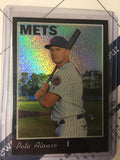 Peter Alonso Heritage Chrome Black Refractor Mets 62/69 Topps RC Rookie Card