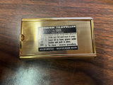 VTG 1950s Made in USA London Traveller by Swank Pocket Hairbrush