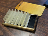 VTG 1950s Made in USA London Traveller by Swank Pocket Hairbrush