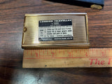 VTG 1950s Made in USA London Traveller by Swank Pocket Hairbrush