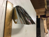 CHROME TAILIGHT VISOR COVER HARLEY SPORTSTER DYNA HERITAGE FXR FLH 1973-1997