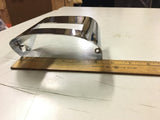 CHROME TAILIGHT VISOR COVER HARLEY SPORTSTER DYNA HERITAGE FXR FLH 1973-1997