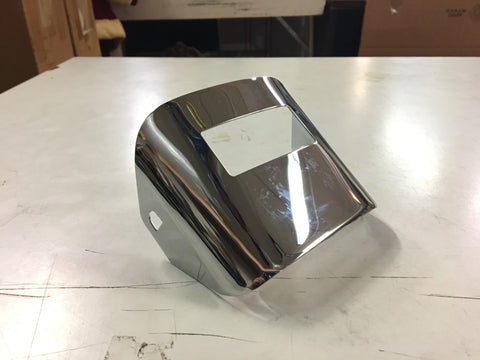 CHROME TAILIGHT VISOR COVER HARLEY SPORTSTER DYNA HERITAGE FXR FLH 1973-1997