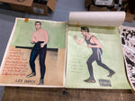 Vtg Collection Boxing Pictures Autographs 1920's Scrapbook Personal notes Articl