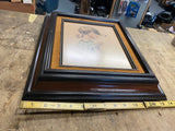Vtg 1918 WW1 Painting the war ain't over not by a damsite edward gross Print car