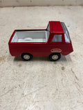 vtg 1960s Tonka Red Pickup work truck red 4.5" red labeled