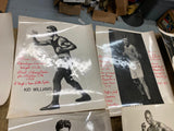 Vtg Collection Boxing Pictures Autographs 1920's Scrapbook Personal notes Articl