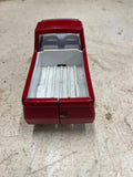 vtg 1960s Tonka Red Pickup work truck red 4.5" red labeled